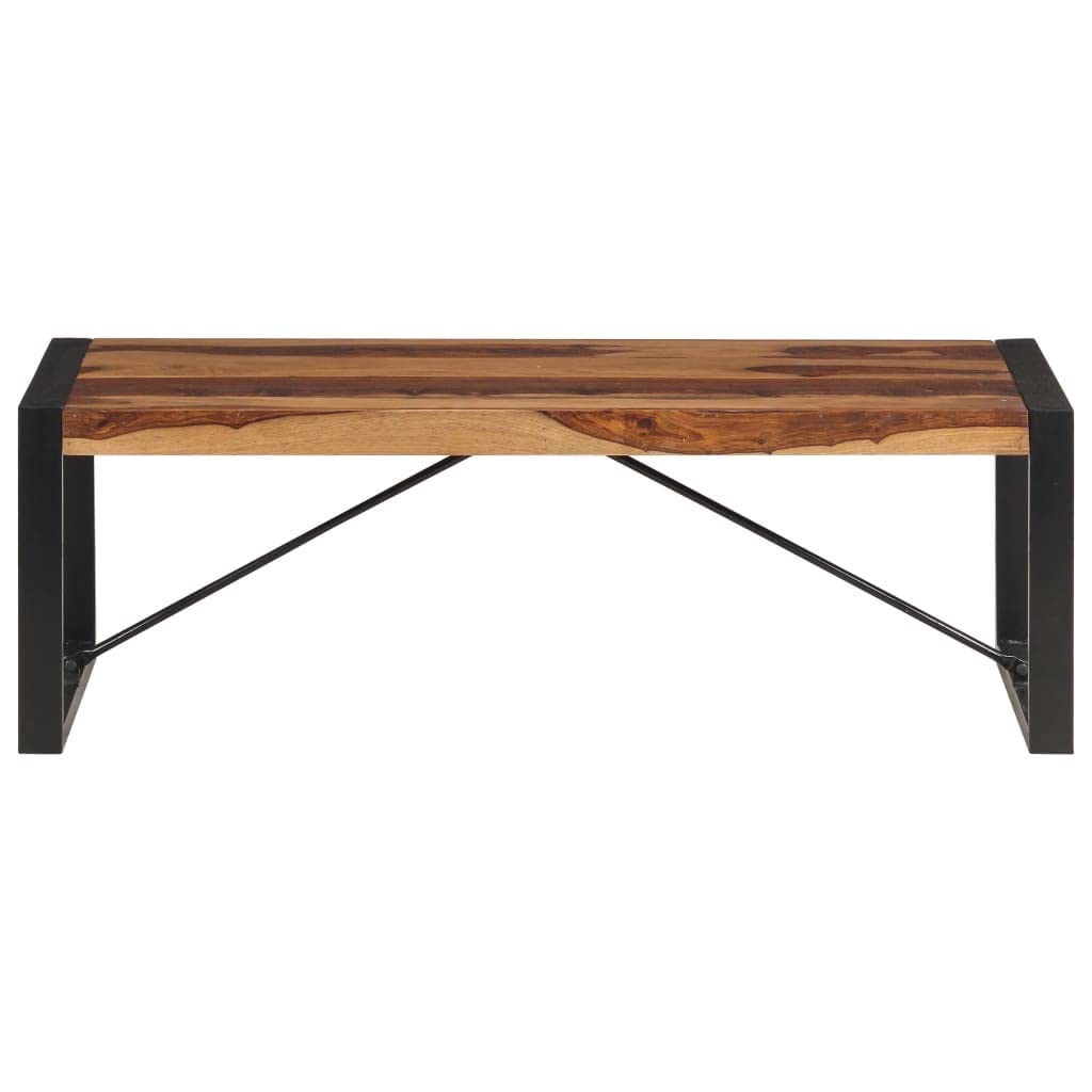 Square Rustic Solid Sheesham Wood Coffee Table Z749282