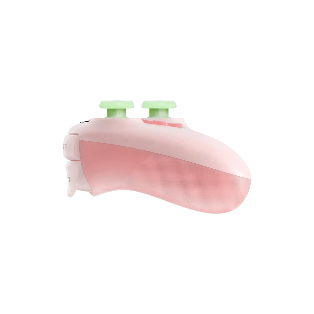 Wired Controller with RGB Lighting, Hall Effect Joysticks and Triggers, Translucent Pink V132