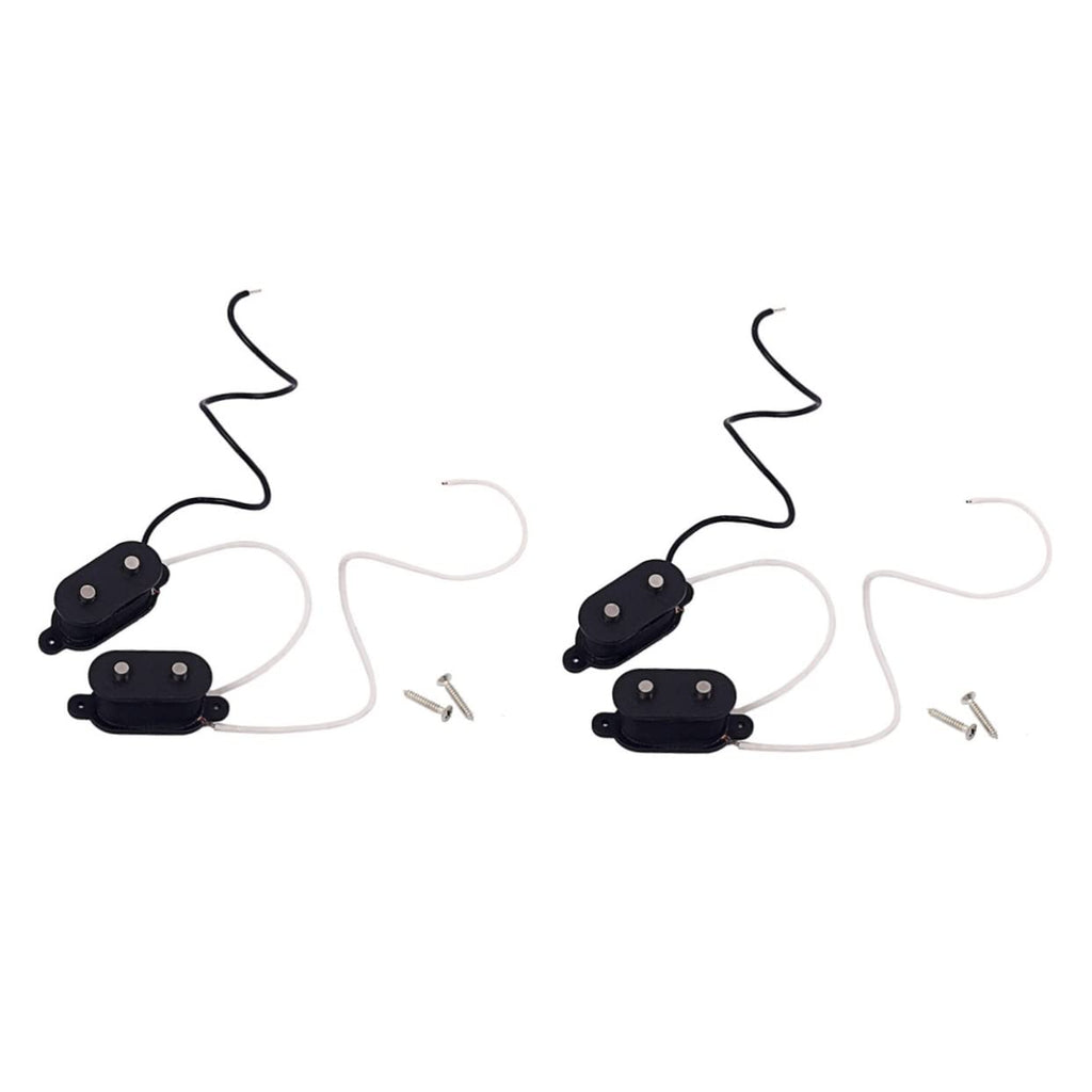 2 Sets Black Electric Bass Guitar Pickup N740516