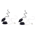 2 Sets Black Electric Bass Guitar Pickup N740516