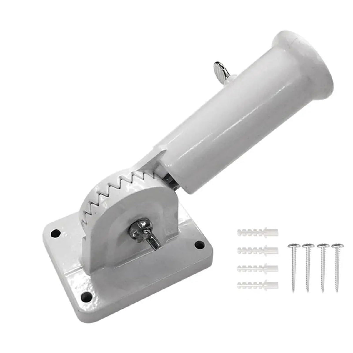 2 PCS Aluminum Adjustable Flag Pole F44612