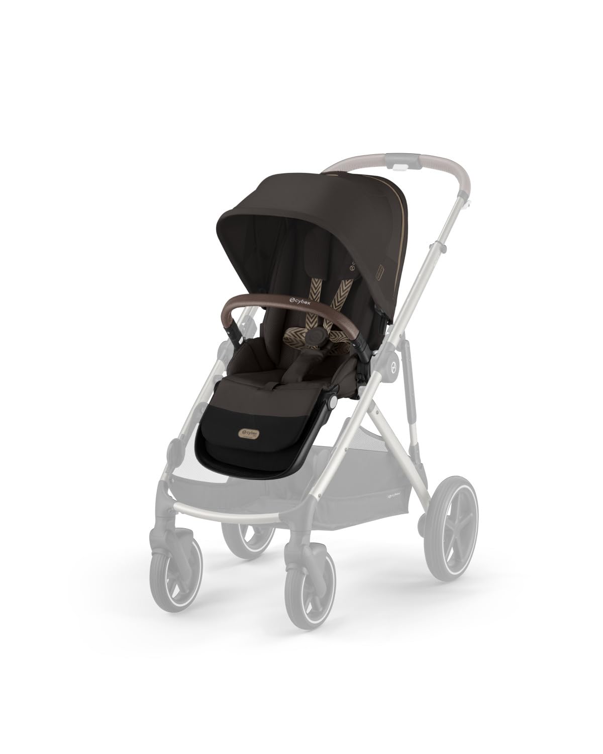 Chocolate Brown Stroller Seat Z4148
