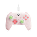 Wired Controller with RGB Lighting, Hall Effect Joysticks and Triggers, Translucent Pink V132