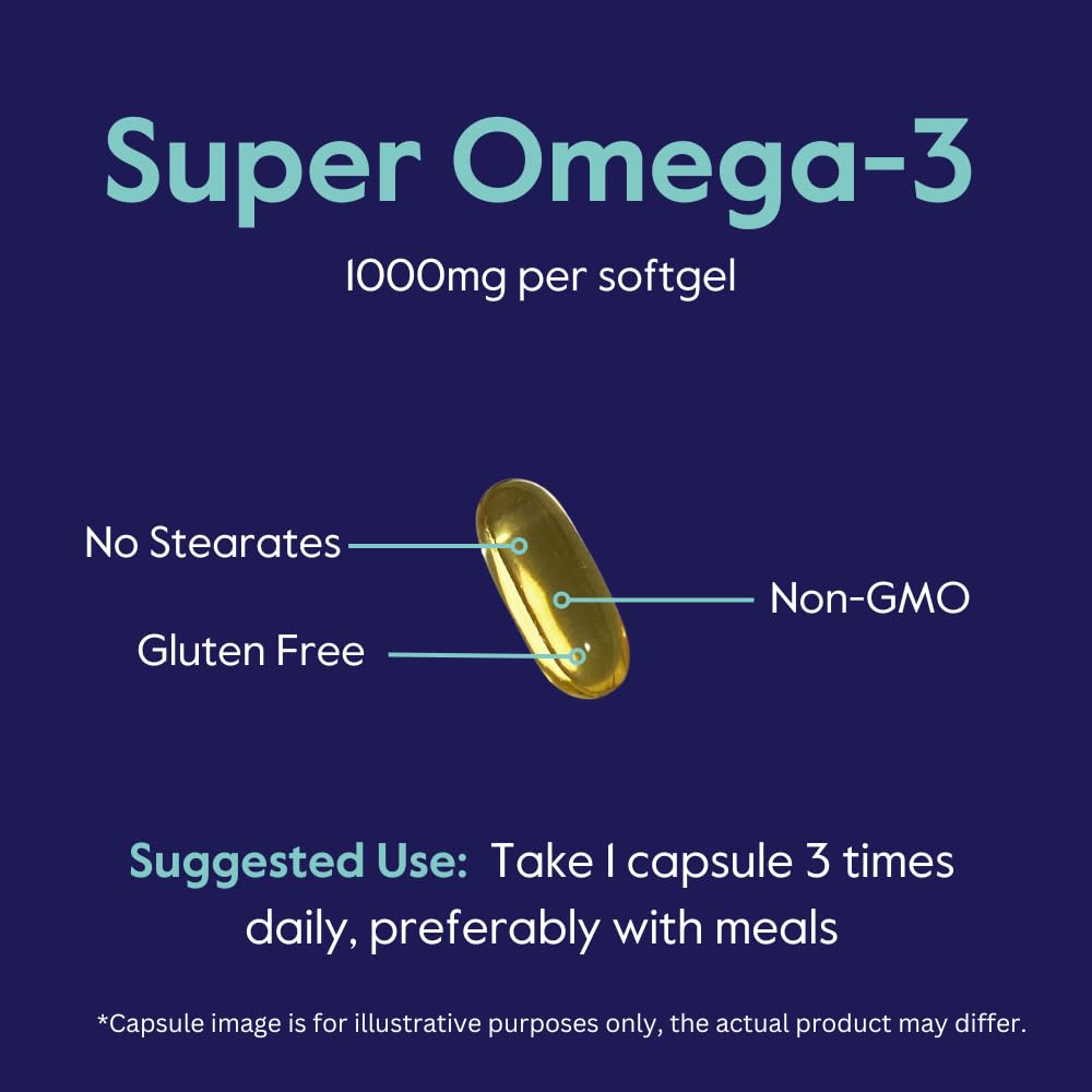 Omega-3 1000mg 120 Softgels F31387