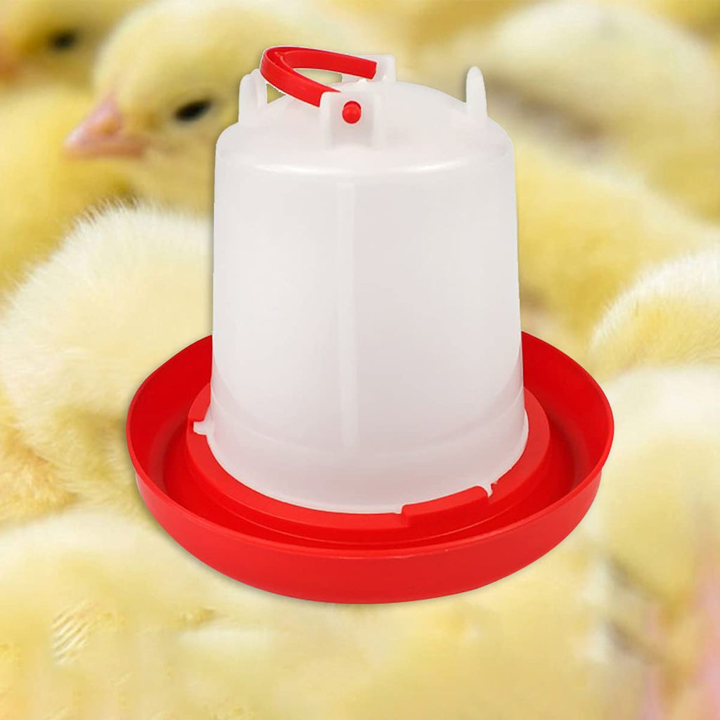 4 Pack 1 L Plastic Poultry Waterer W40403