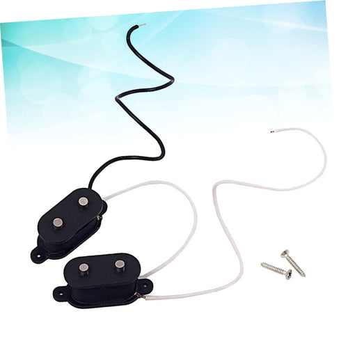 2 Sets Black Electric Bass Guitar Pickup N740516