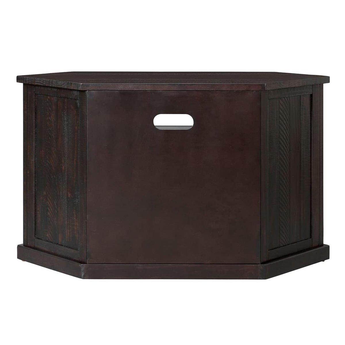 Solid Wood TV Stand with Cabinet Storage F29309