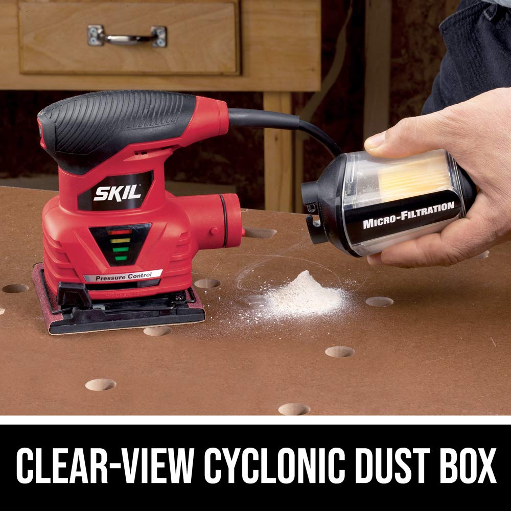 2.0 Amp 1/4 Sheet Palm Sander with Pressure Control A620