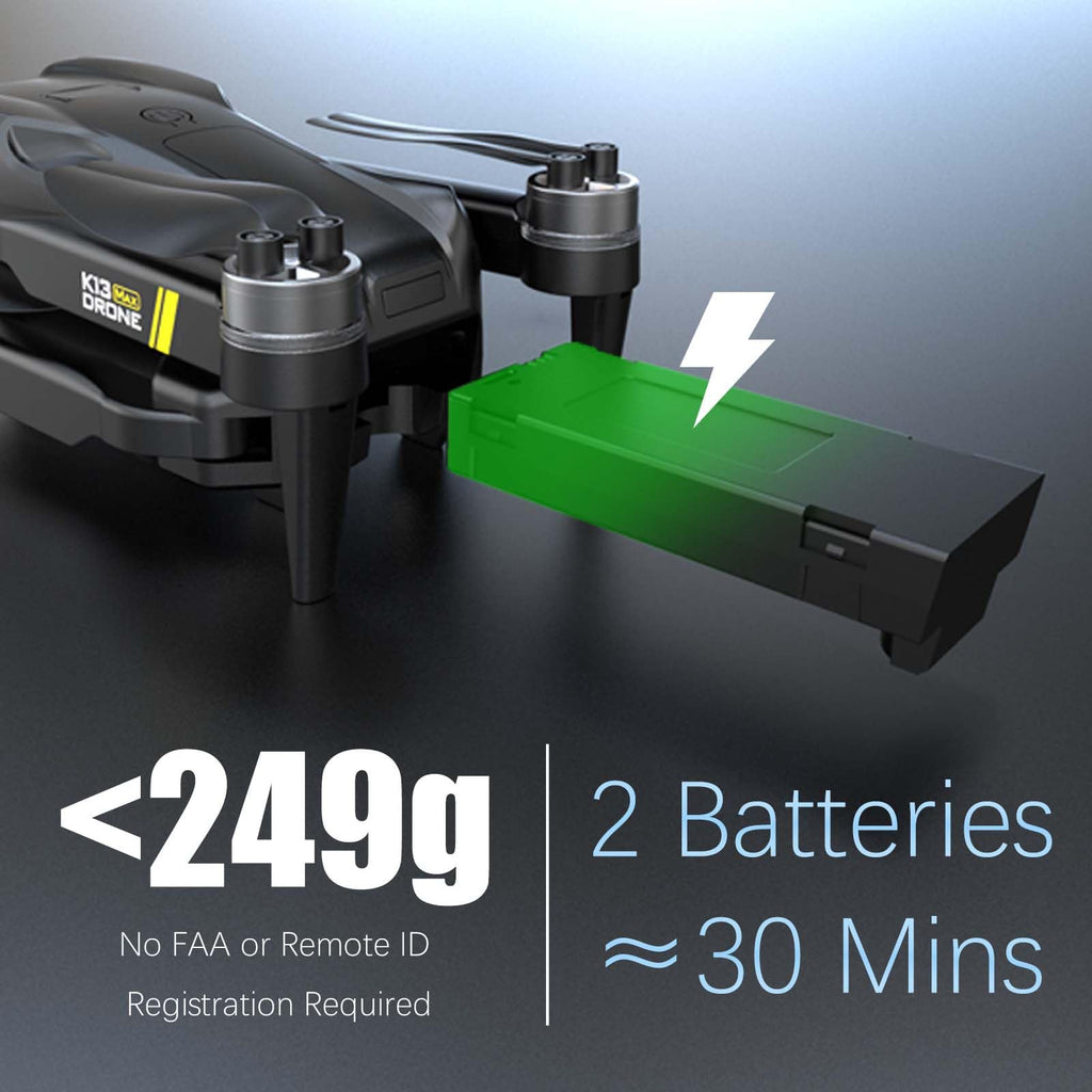 Brushless Drone with Camera, 2 Batteries V546300