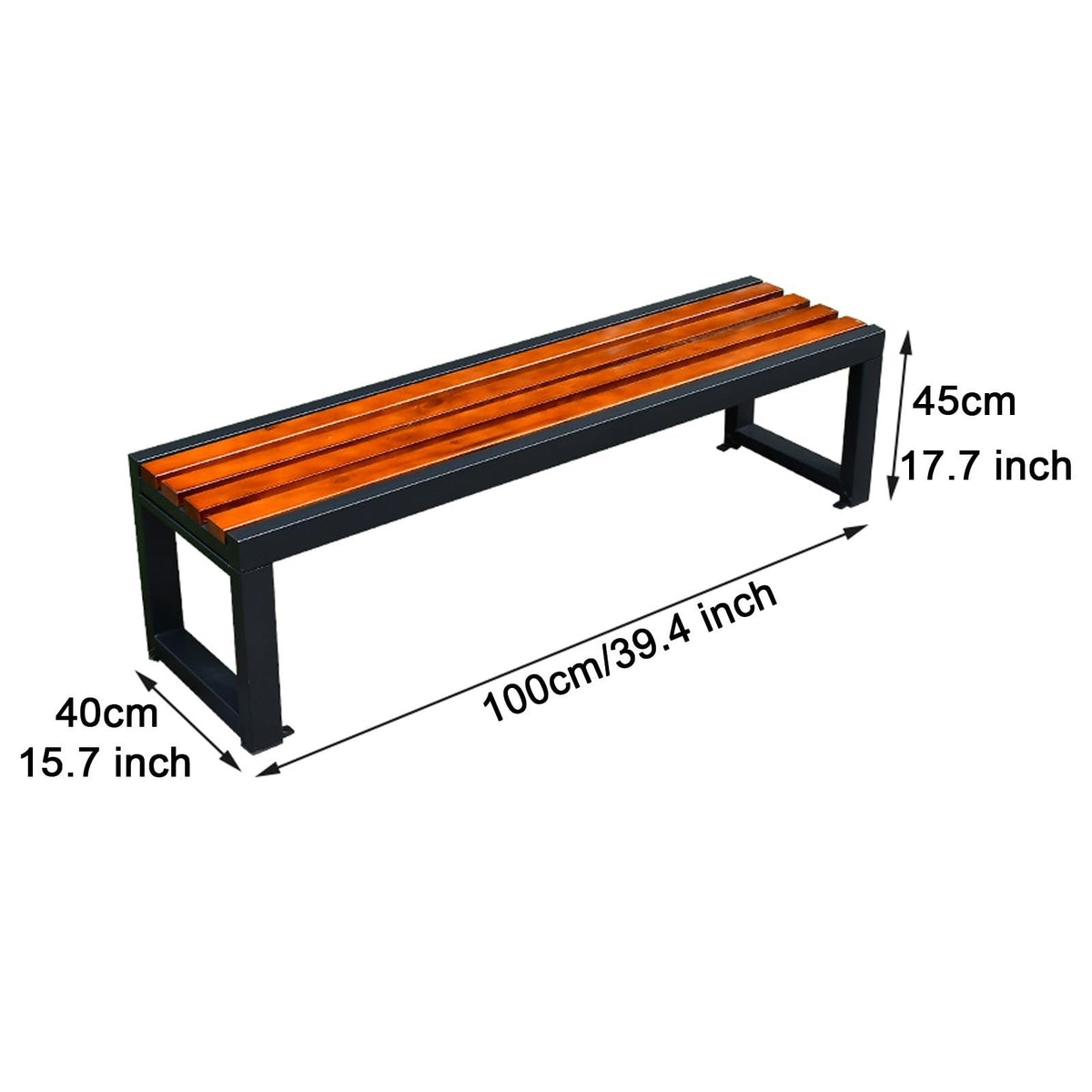 Cast Iron Outdoor Bench Y89974