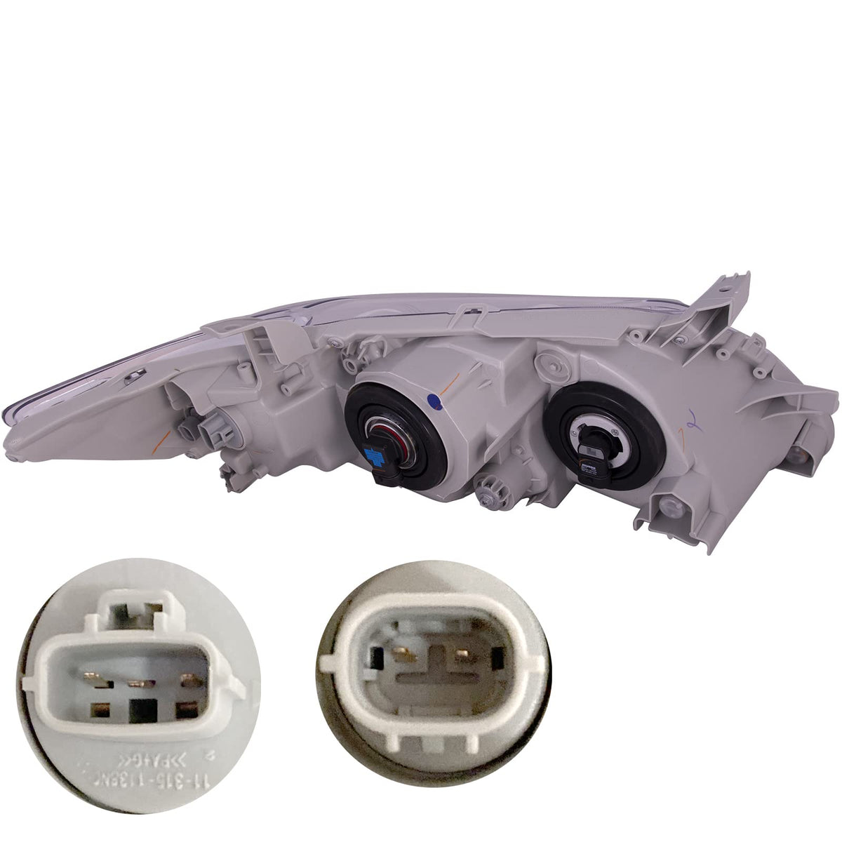 CAPA Certified Left And Right Pair Headlight L8105