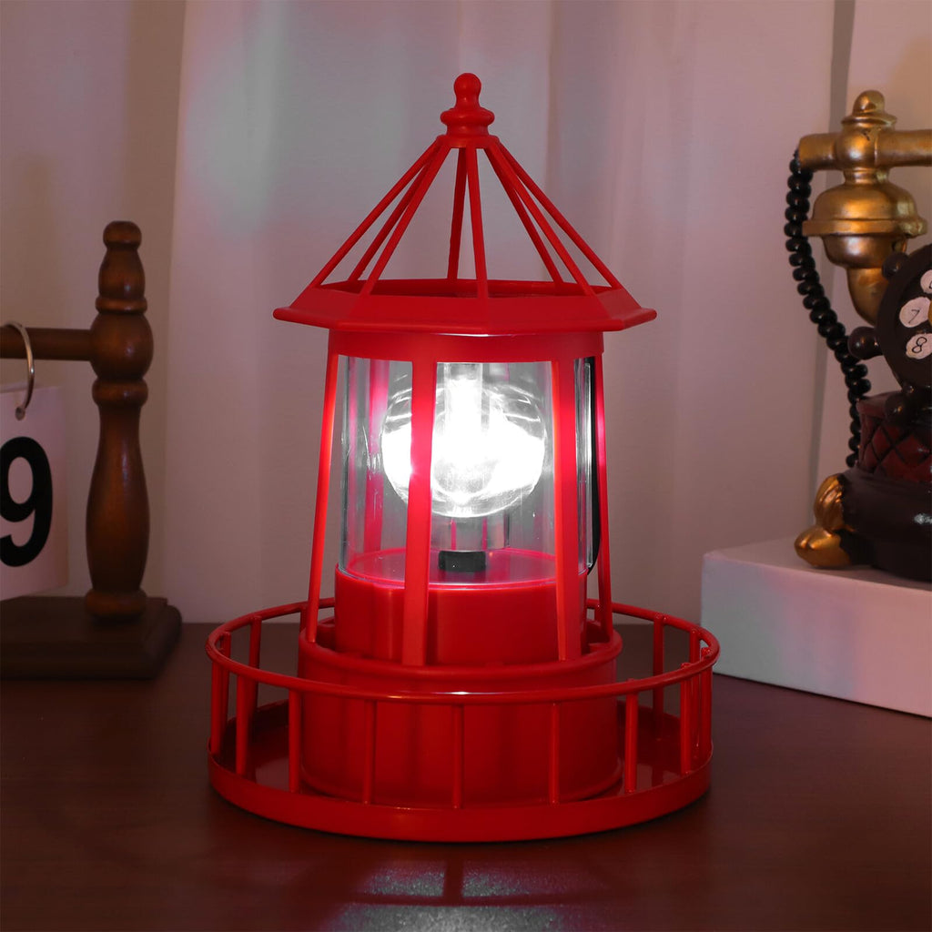 Solar Rotating Lighthouse Landscape Light P675777