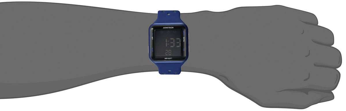 Digital Chronograph Silicone Strap Watch K29295