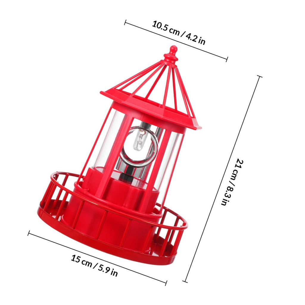 Solar Rotating Lighthouse Landscape Light P675777