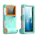 Light Blue and Orange Diving Phone Protective Case K10166