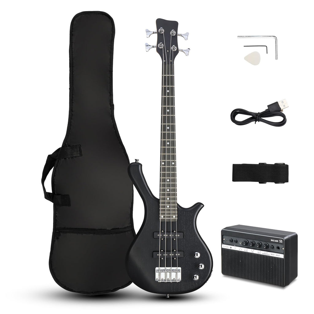 36 Inch 4 String Electric Bass Guitar J555341