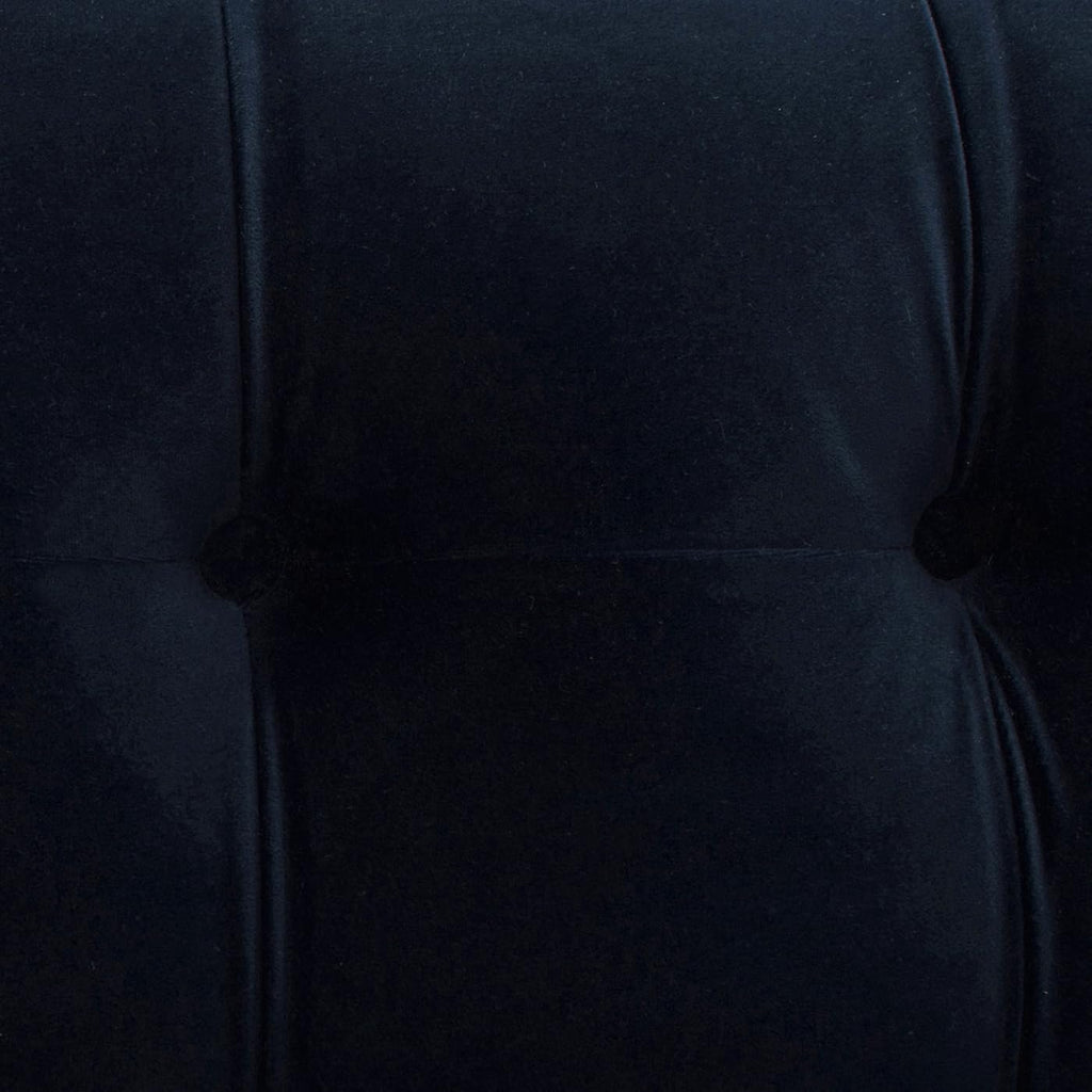 Dark Navy Blue Performance Velvet Tufted Sofa L13527