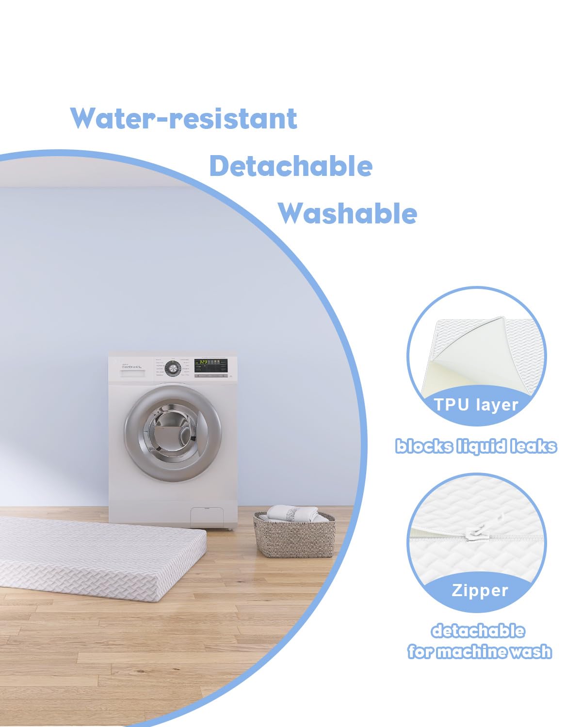 3 inch Portable Crib Mattress M94333