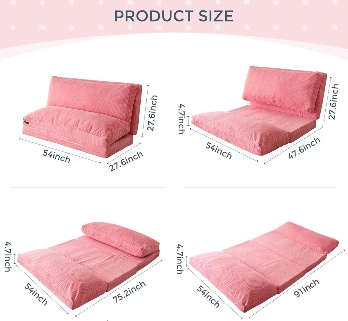 Folding Sofa Bed Q76470