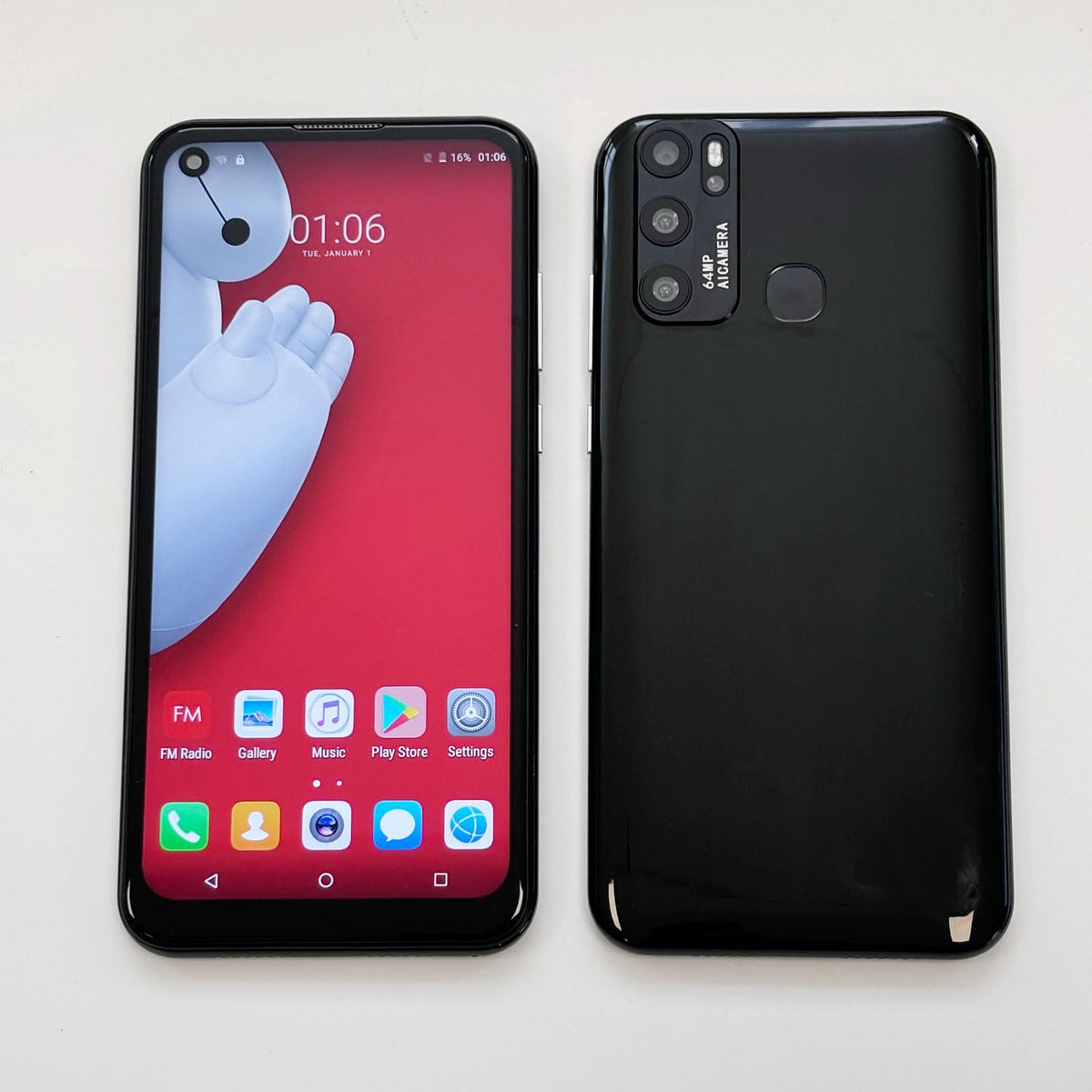 2G+32G Unlocked Android Smartphone with 6.35" HD Display A7739