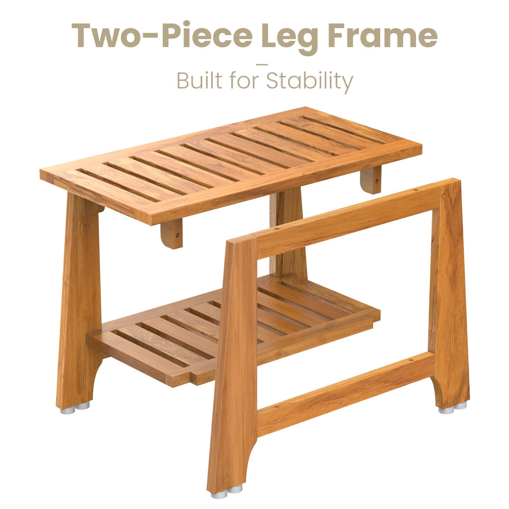 30" Teak Shower Bench I290