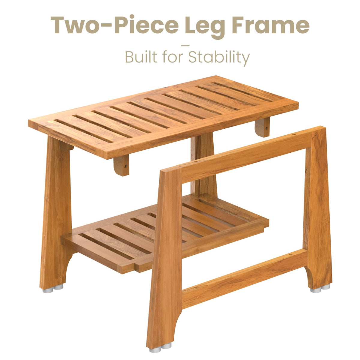 30" Teak Shower Bench I290