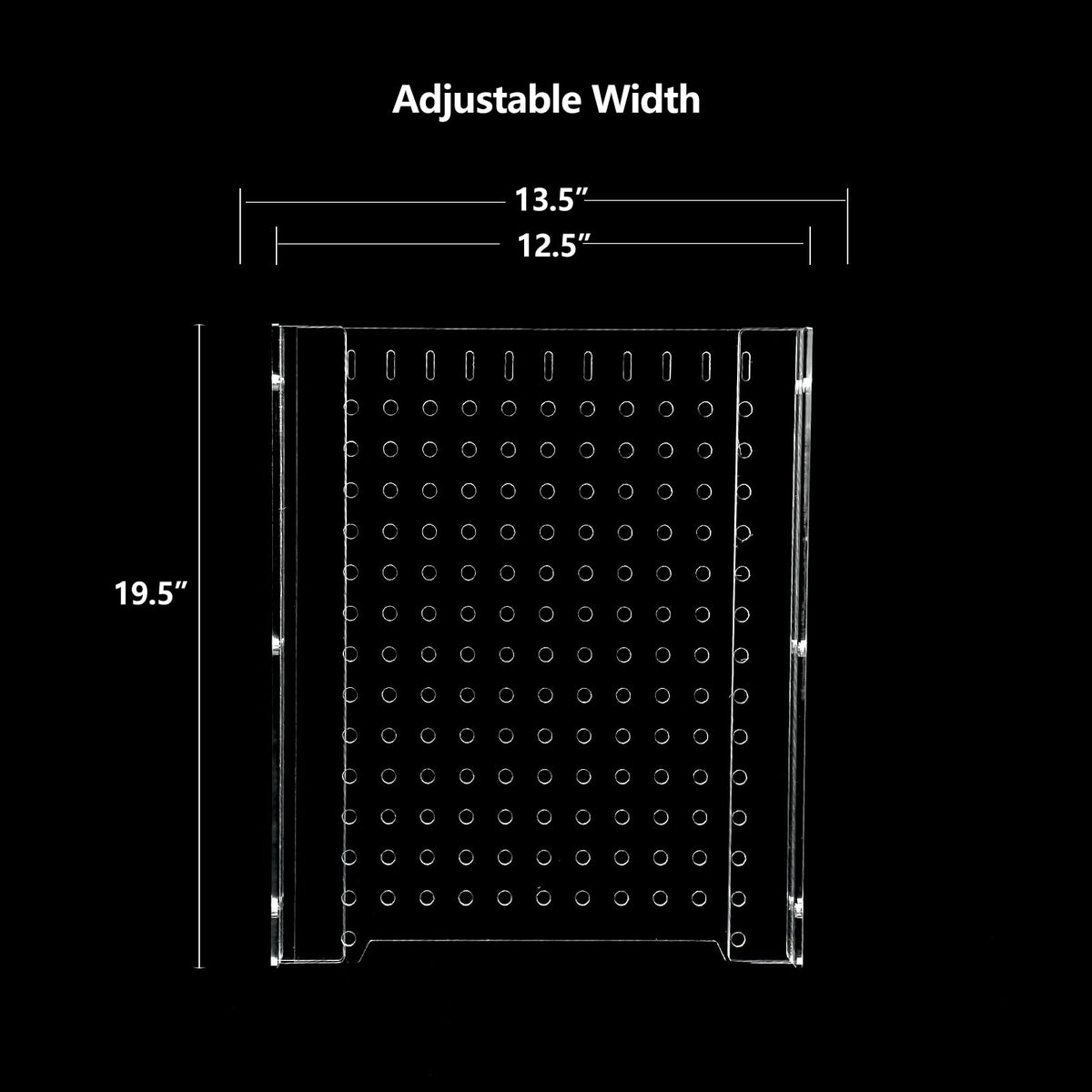 Acrylic Fish Tank Divider with Suction Cups D6007