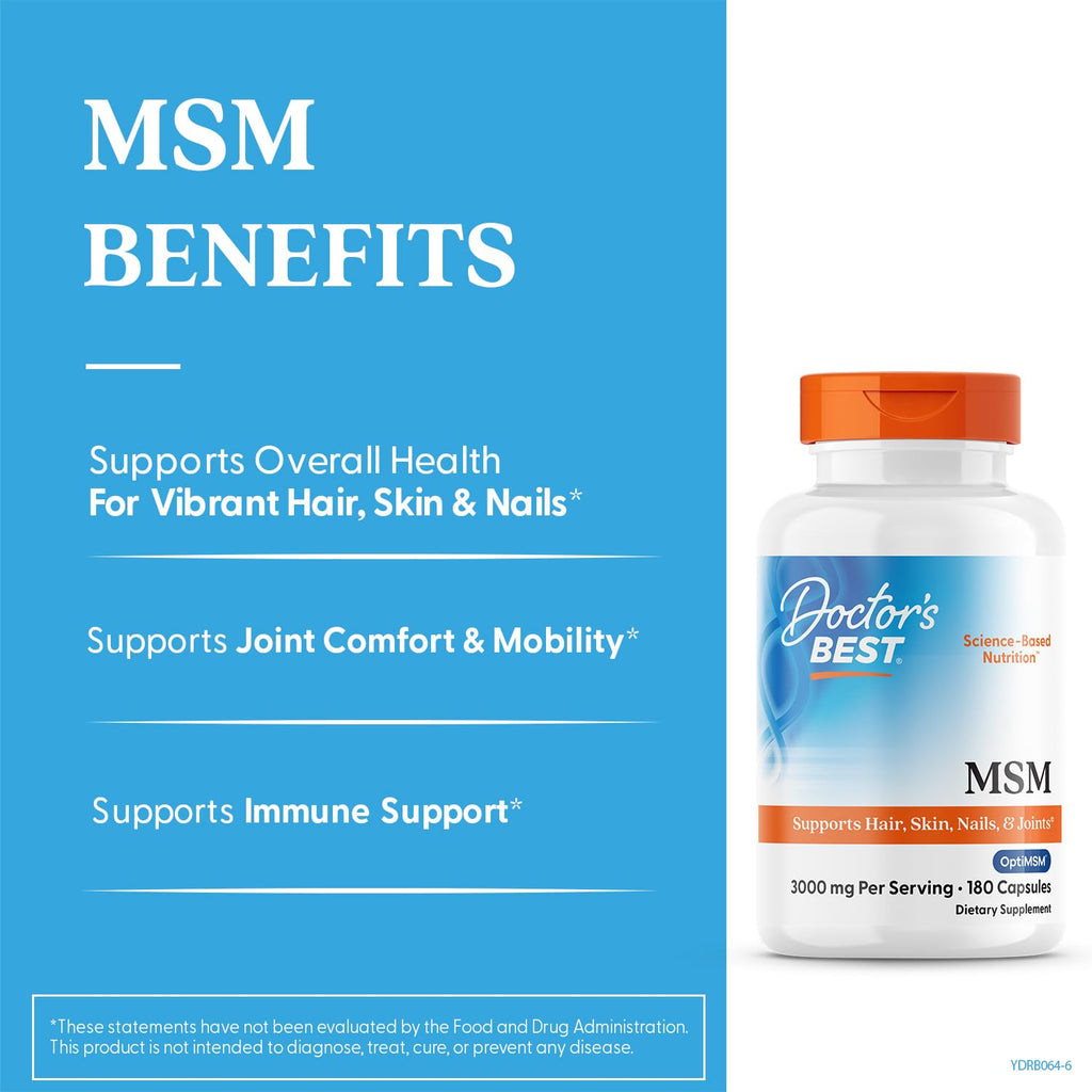 MSM Supplement Capsules O8154