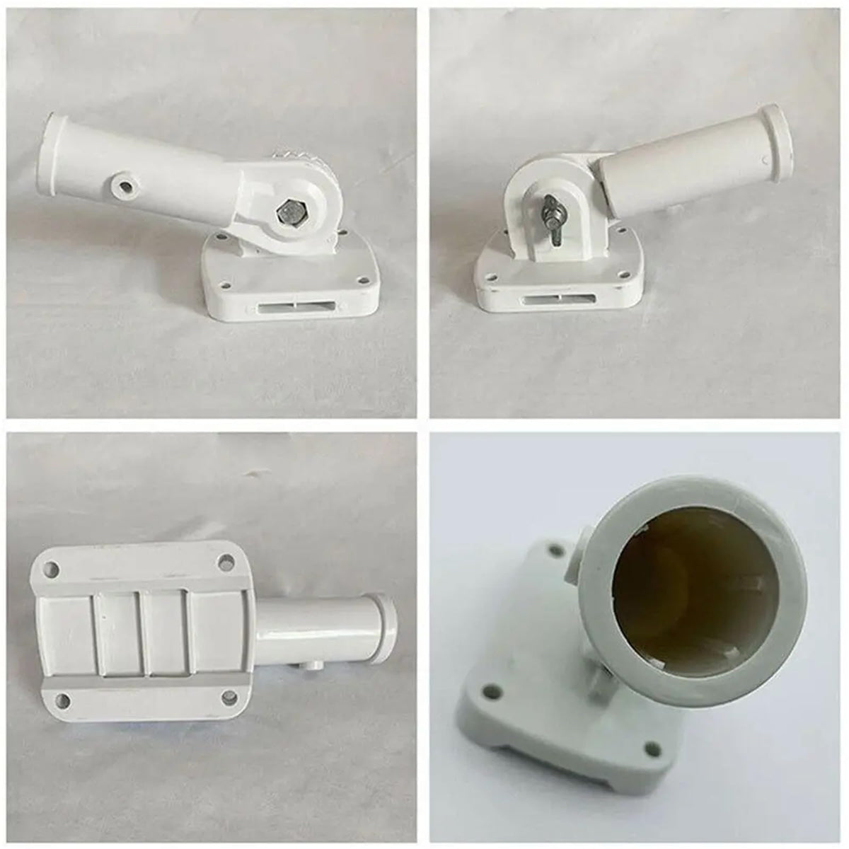 2 PCS Aluminum Adjustable Flag Pole F44612