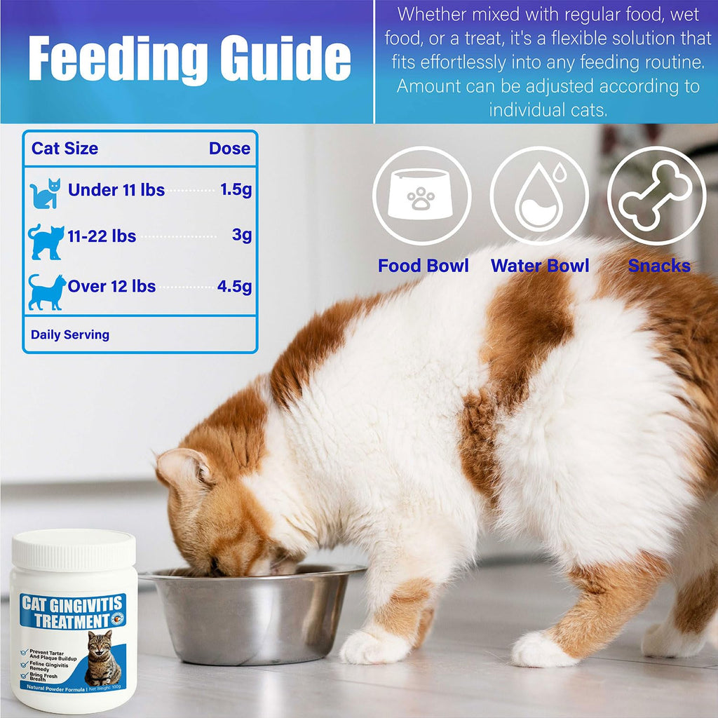 Natural Cat Dental Powder T2272