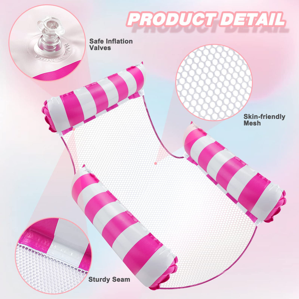 Inflatable Pool Float Hammock T135