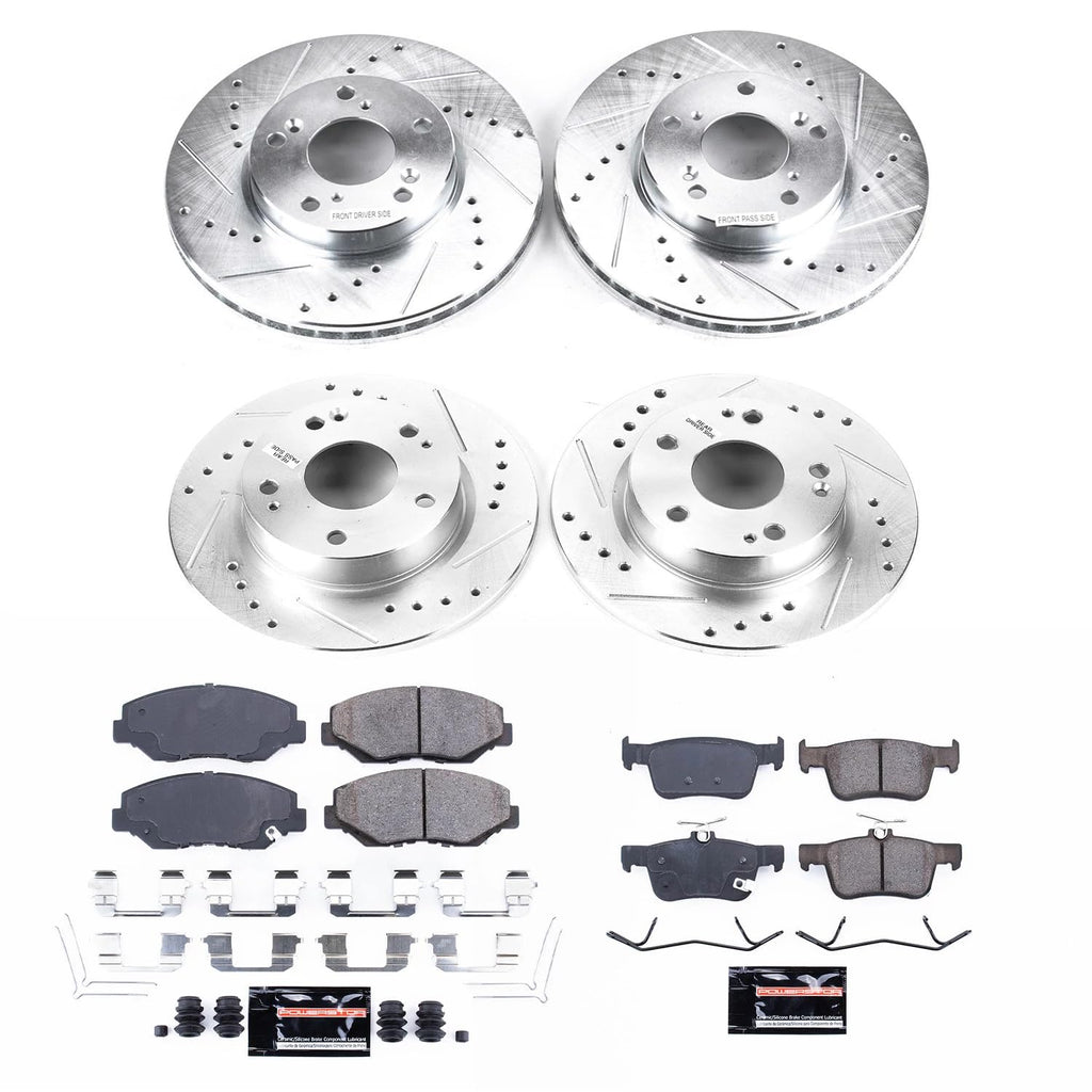 Brake Pad & Rotor Kit Front & Rear B5340