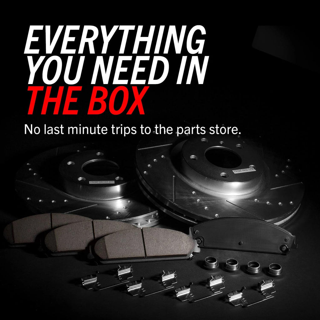 Brake Pad & Rotor Kit Front & Rear B5340