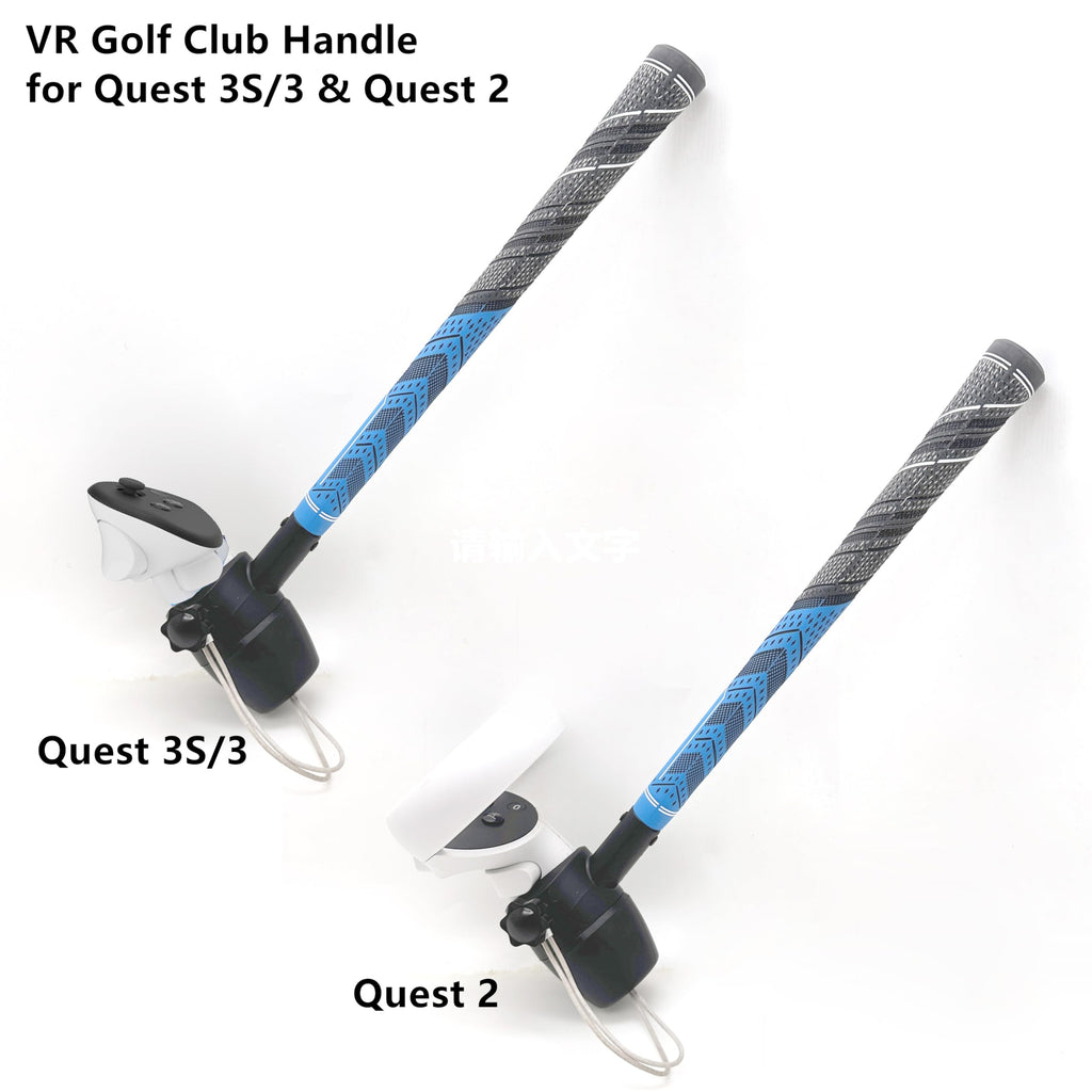 VR Golf Club Attachment with Non-Slip Handle Grip V7996