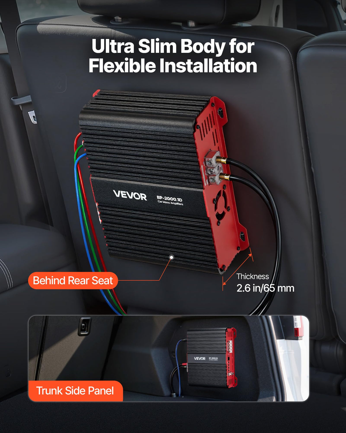 1-Channel Class D Car Audio Amplifier R7364