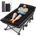 32" Extra Wide Camping Cot with Mattress C9486