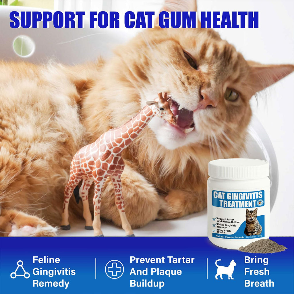 Natural Cat Dental Powder T2272