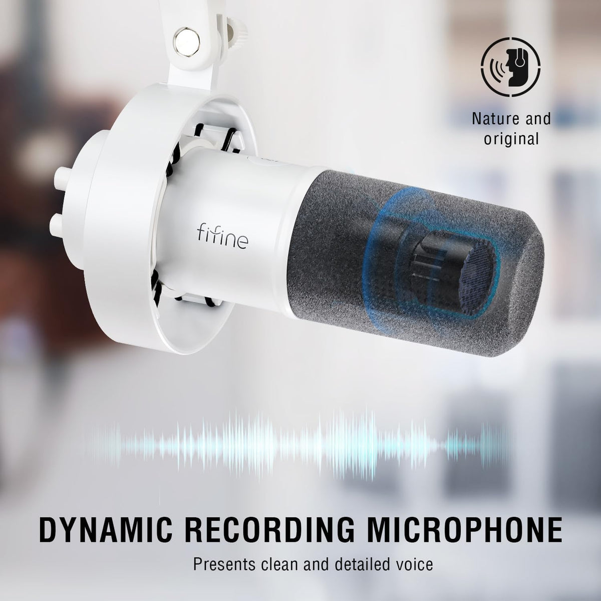 XLR Podcast Dynamic Mic with Audio Mixer F5690