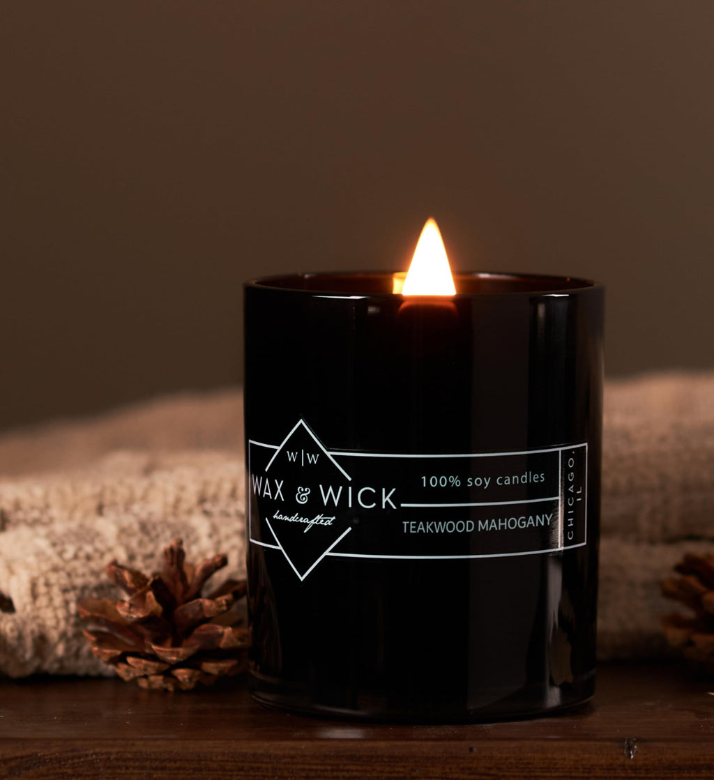 12oz Soy Wax Double Wood Wick Scented Candle L997