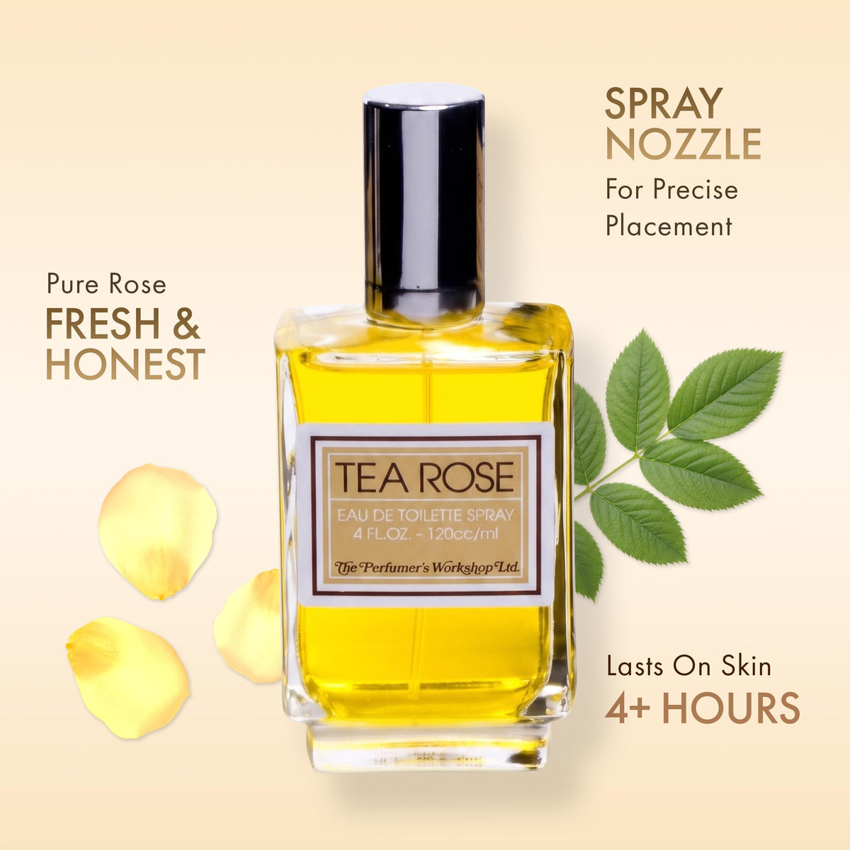 Tea Rose Eau de Toilette Spray 4 fl. oz. C8296