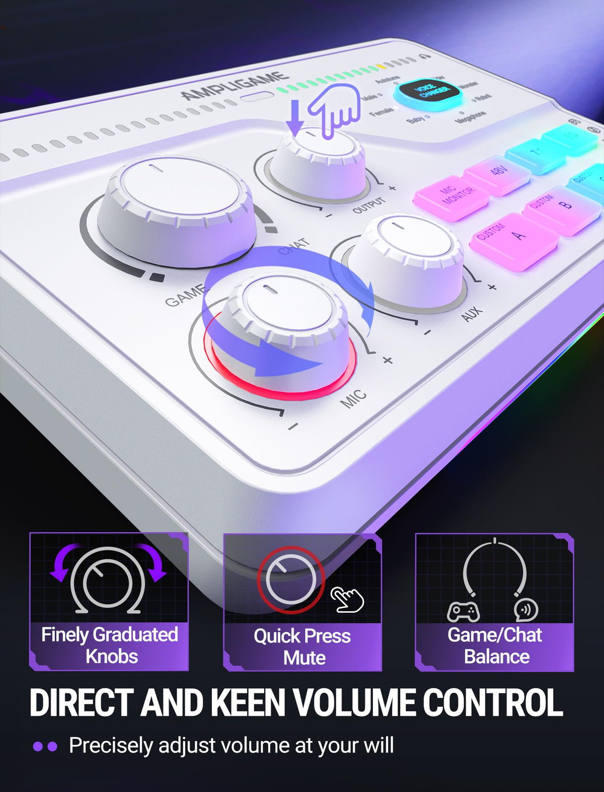 XLR Podcast Dynamic Mic with Audio Mixer F5690