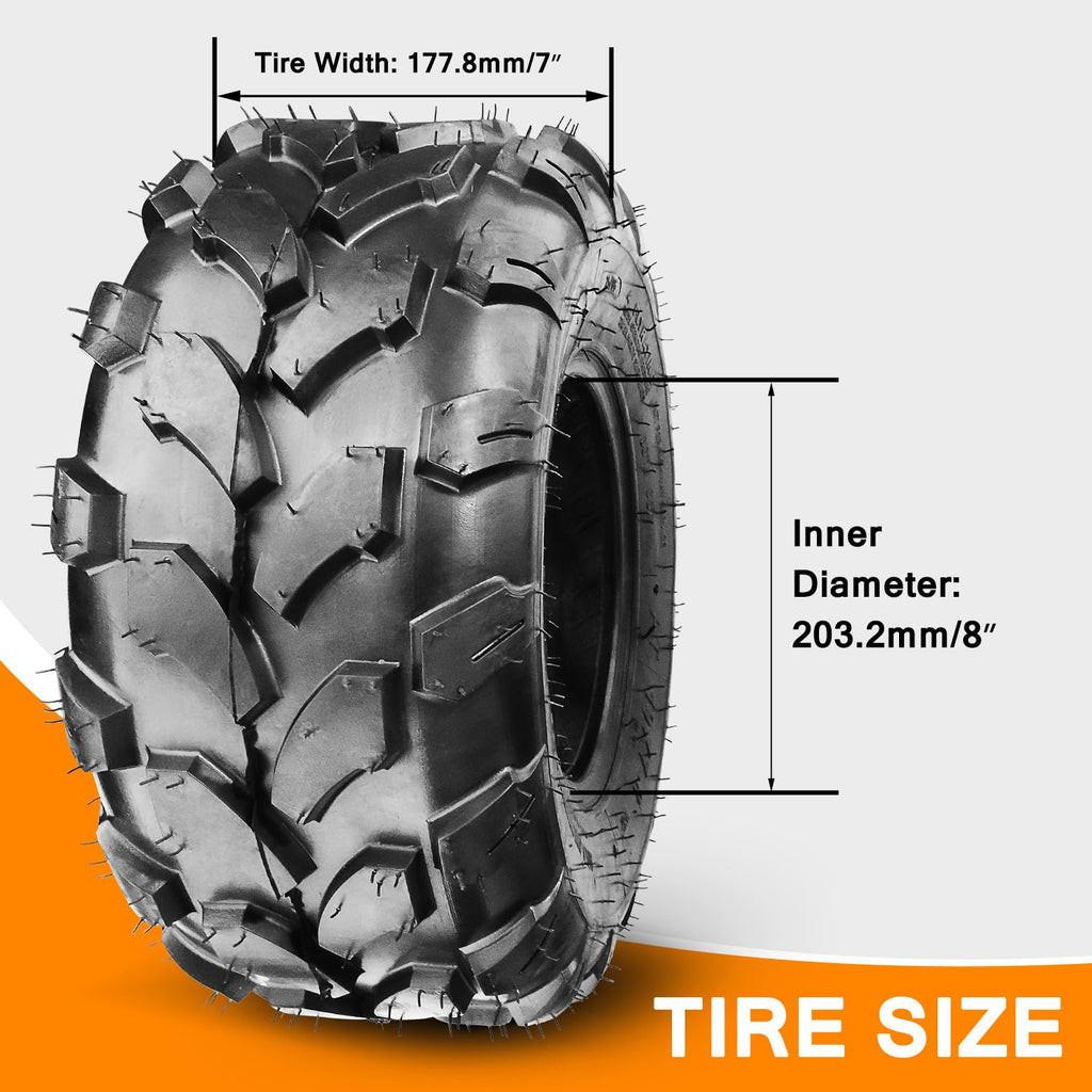 19x7-8 Tubeless Tire 1 Pack J50830