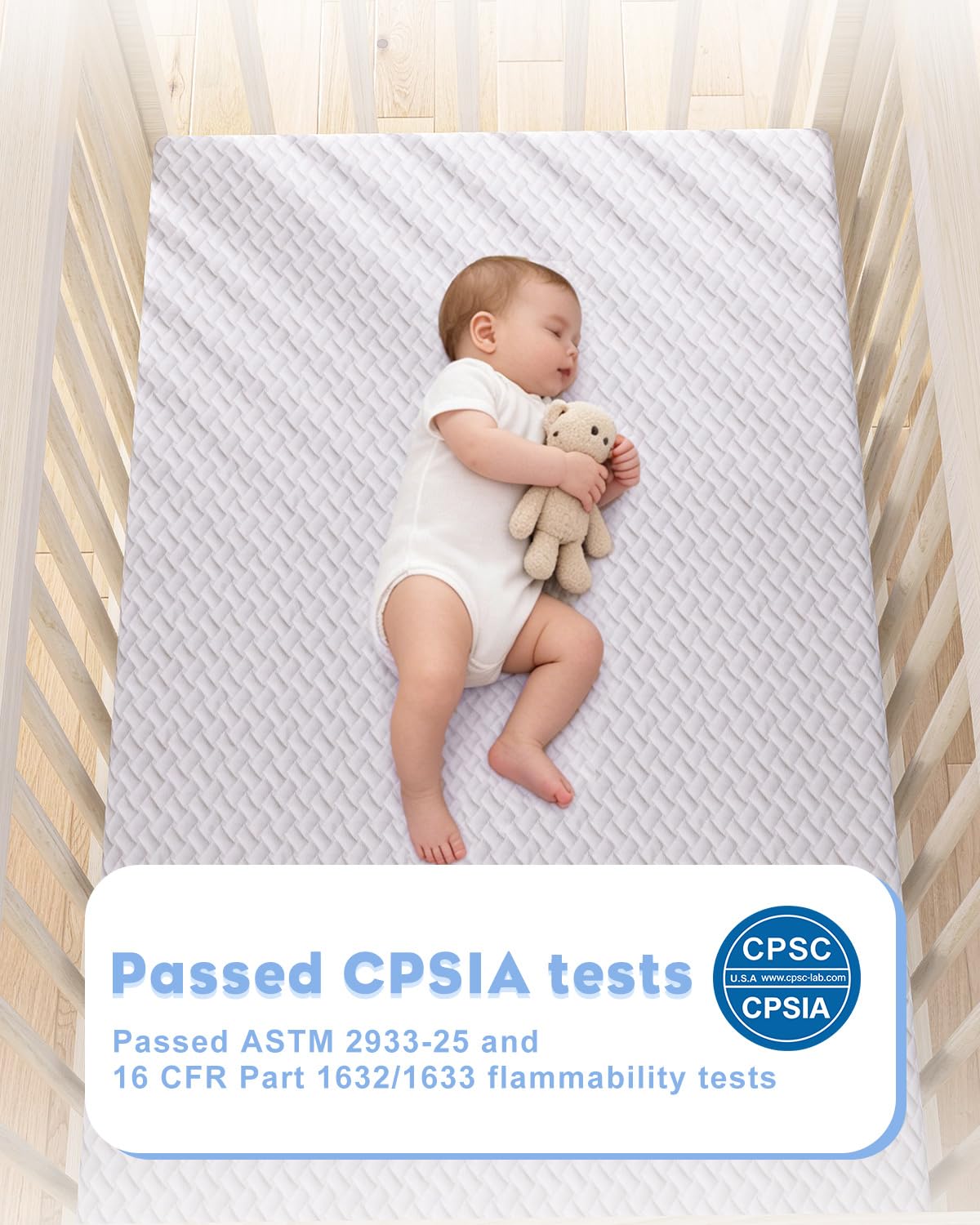 3 inch Portable Crib Mattress M94333