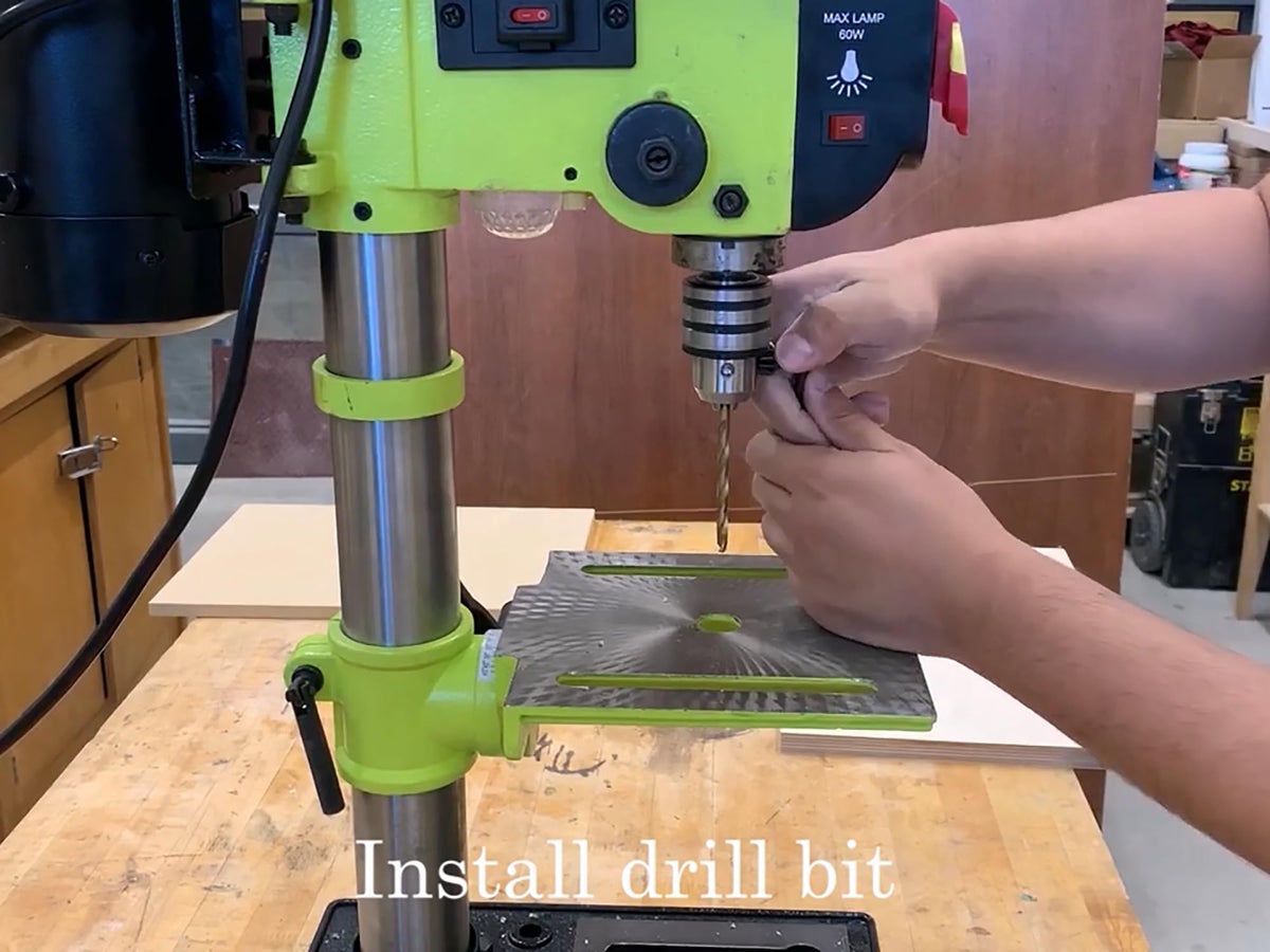 10-Inch 5-Speed Benchtop Drill Press D886029
