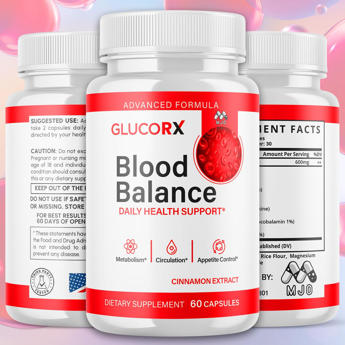 Blood Balance Capsules 60 Capsules I41280