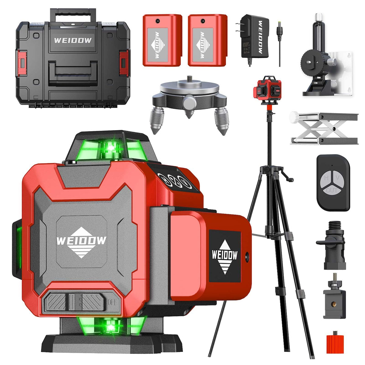 Laser Level Kit with Tripod G4293
