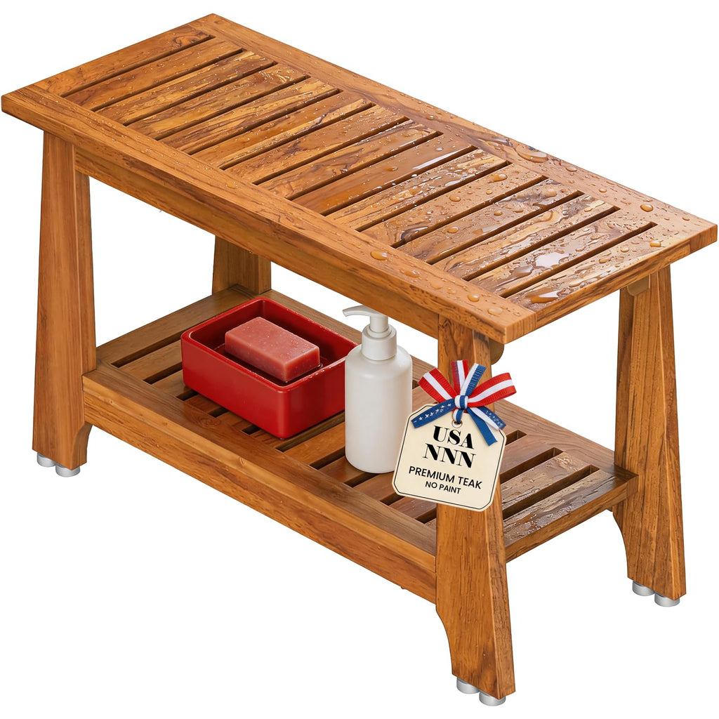 30" Teak Shower Bench I290