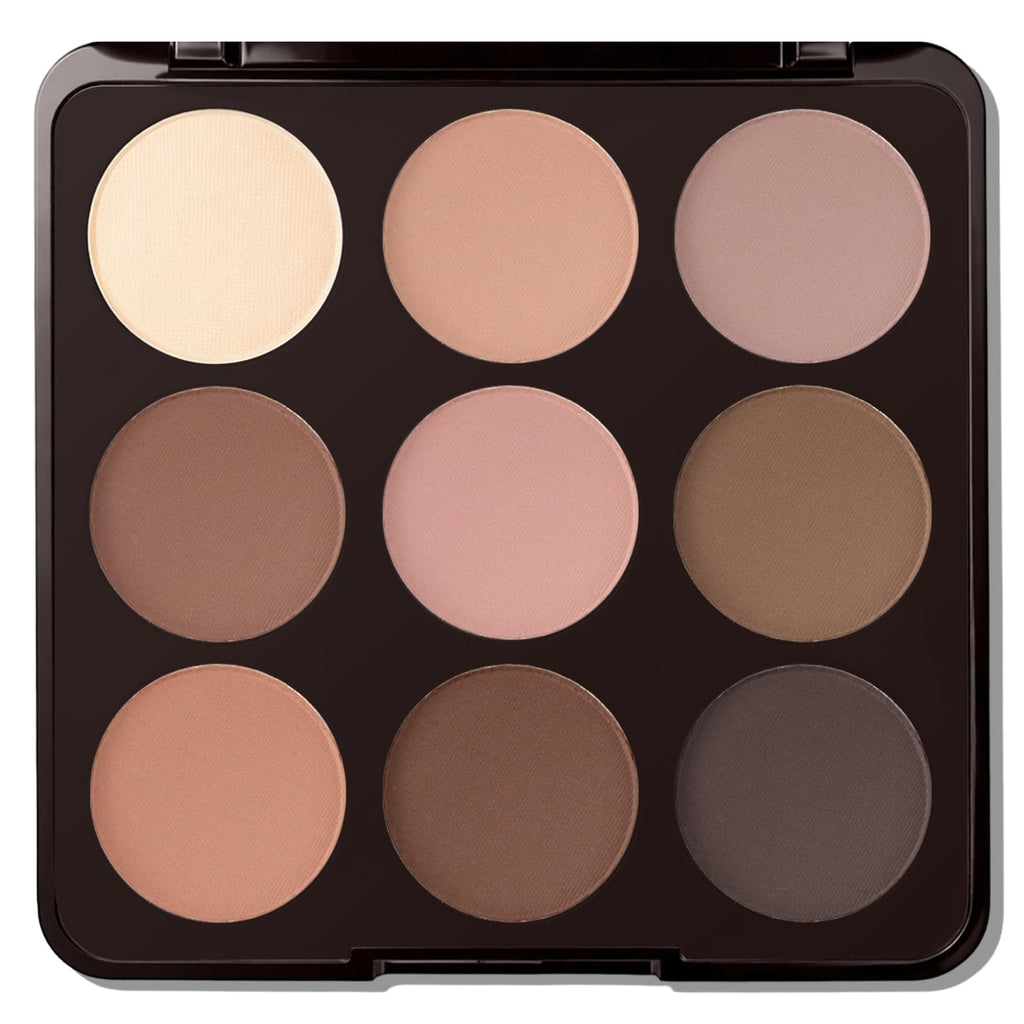 Neutral Nude 9 Colors Matte Eyeshadow Palette with Mirror S8909