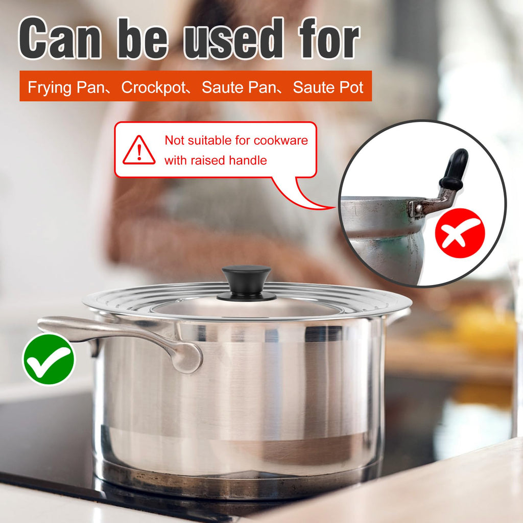 Tempered Glass Cookware Lids K258755