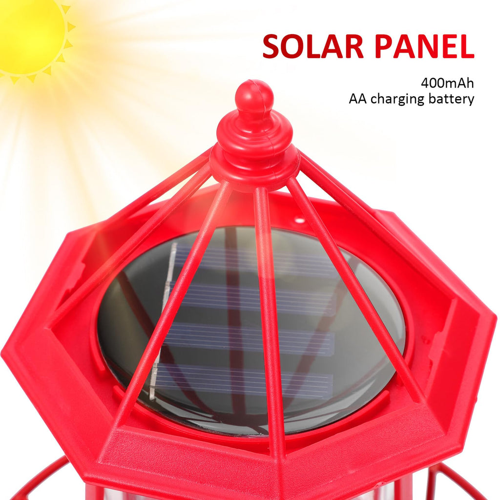 Solar Rotating Lighthouse Landscape Light P675777